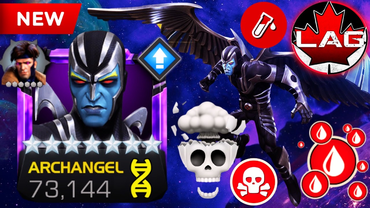🆕 7-звездочный Архангел ЛОМАЕТ ИГРУ!! Демонстрация урона 4-го ранга (Отдача = имба) Нейротоксины!...
