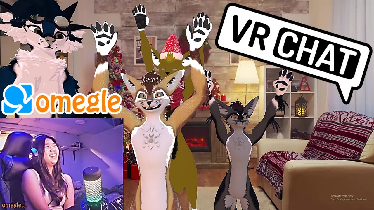 "BRO what's on your screen?!"  - VRChat Furries Invade Omegle: Episode 13