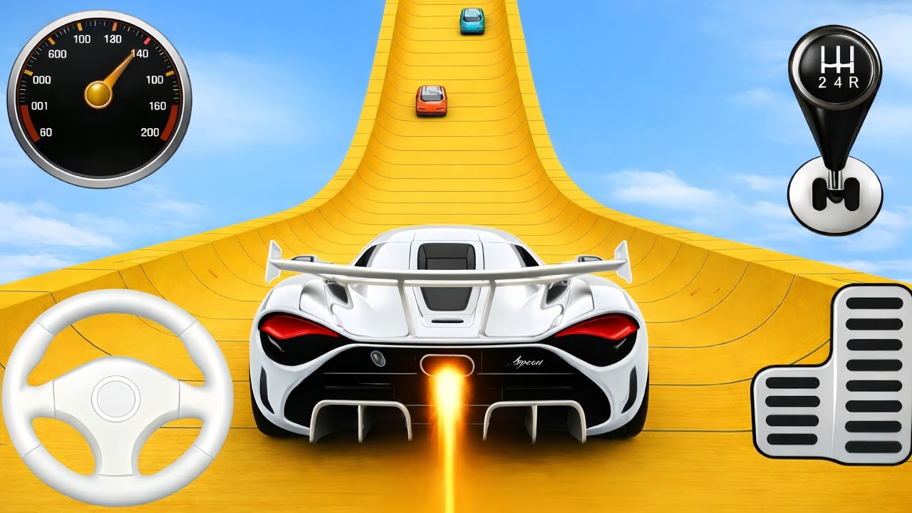 Gt Car Stunt Racing Game Impossible Gt Car Stunt Master On Mega Ramp Crazy Game 2026 #60