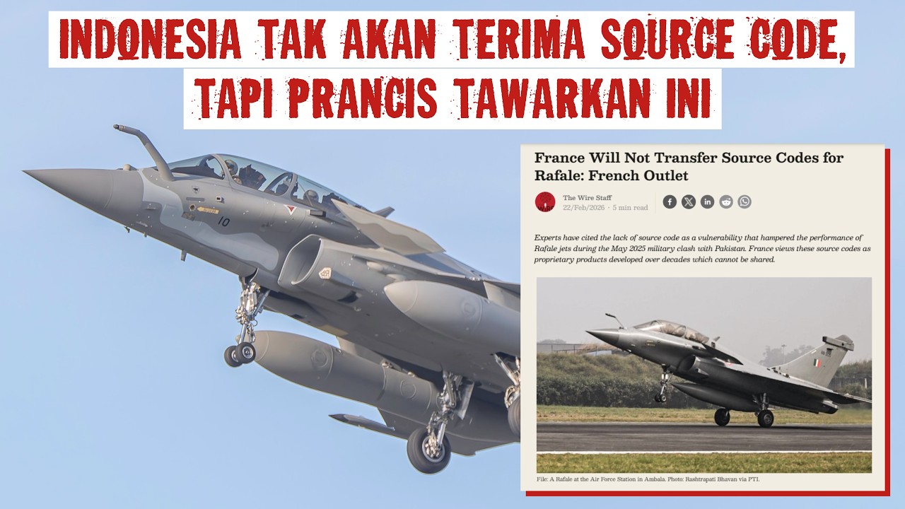Prancis Tak Berikan Kode Sumber Rafale ke India dan Indonesia, Solusinya?
