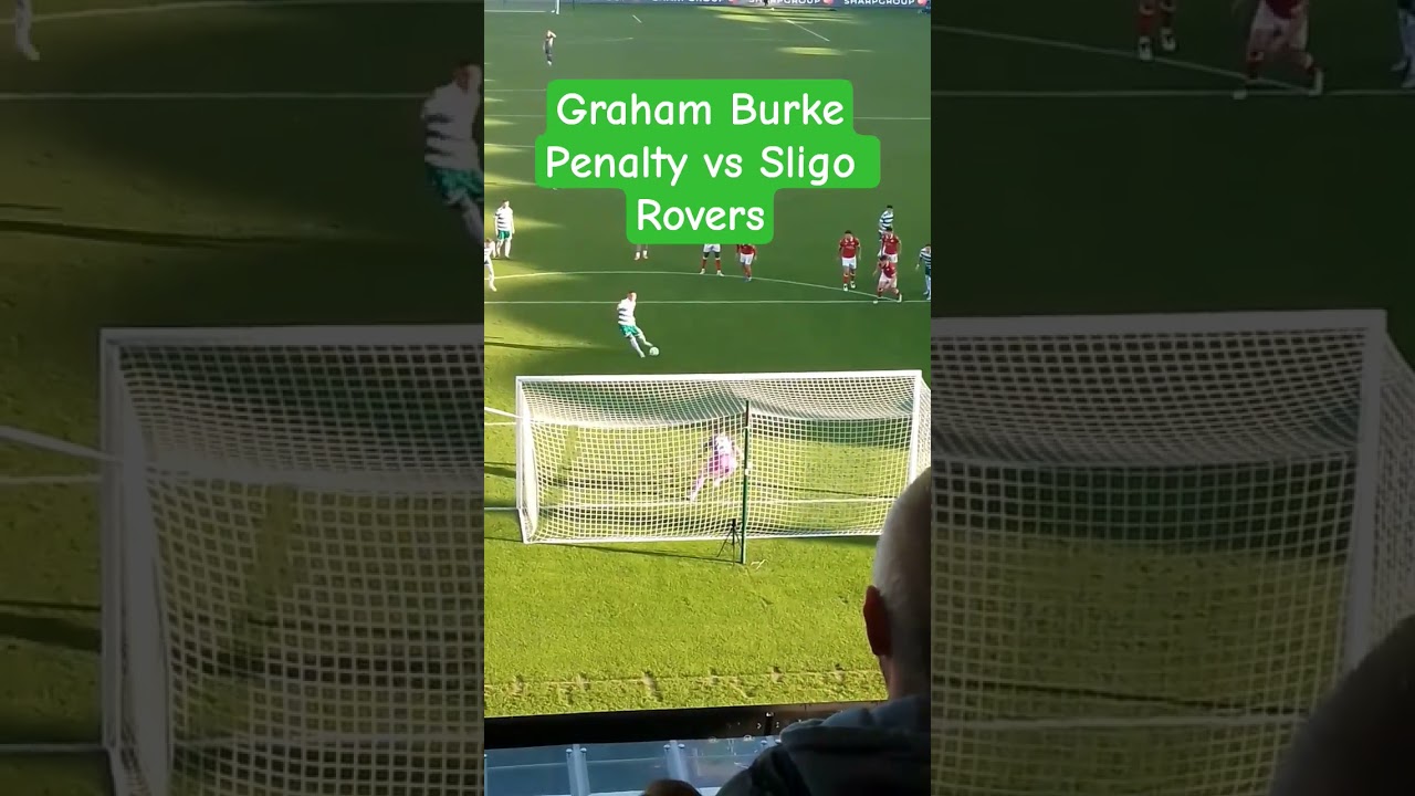 Graham Burke slots one home! #leagueofireland #football #shamrockrovers #sligo #irishfootball