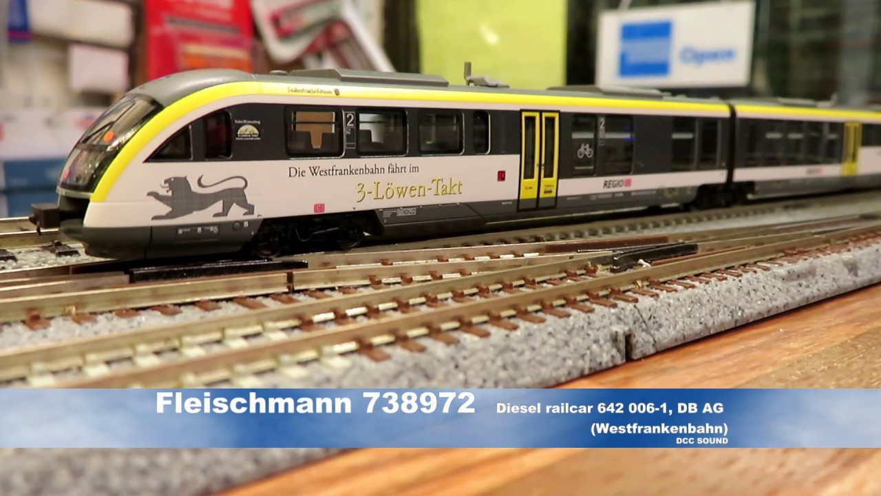 Fleischmann 742098 - Diesel railcar 642 006-1, DB AG (Westfrankenbahn)