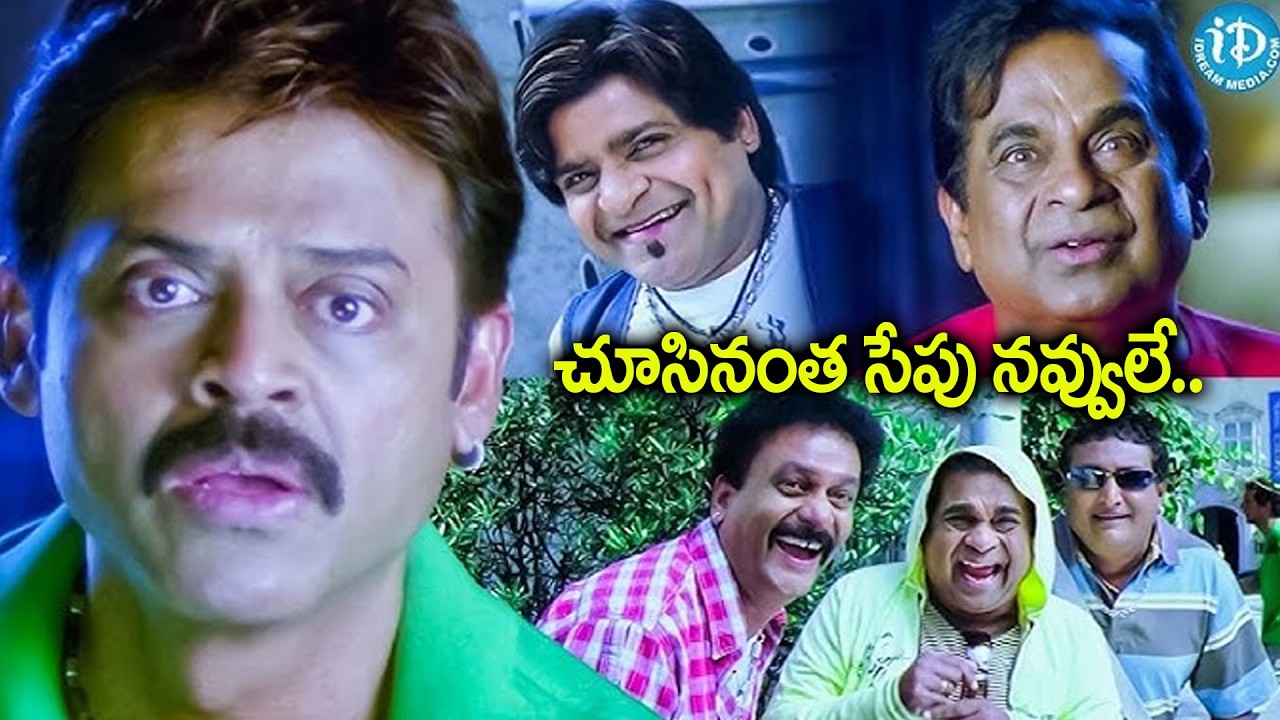 Namo Venkatesa Movie Comedy Scene | Venkatesh & Brahmanandam Comedy Scene | iDream Amaravati