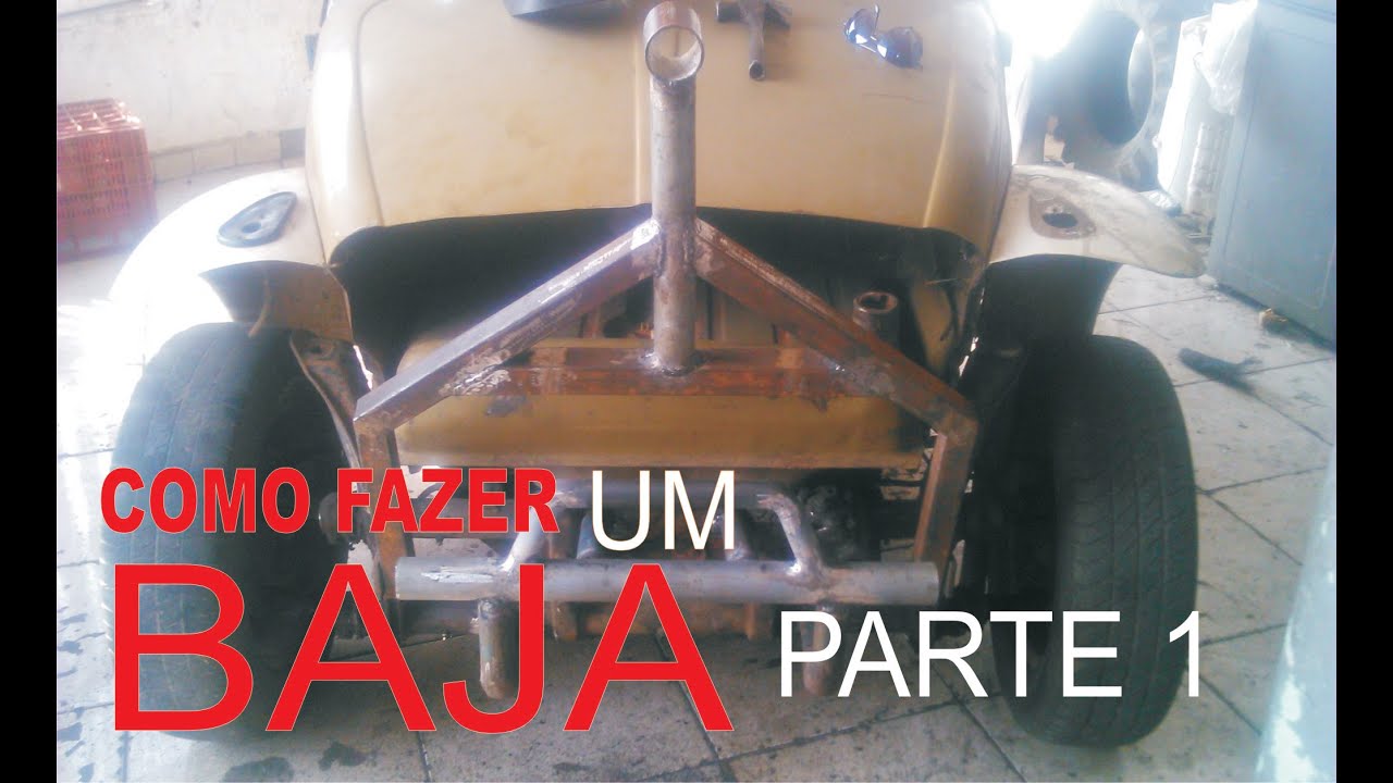 COMO FAZER UM FUSCA BAJA BARATO PARTE 01