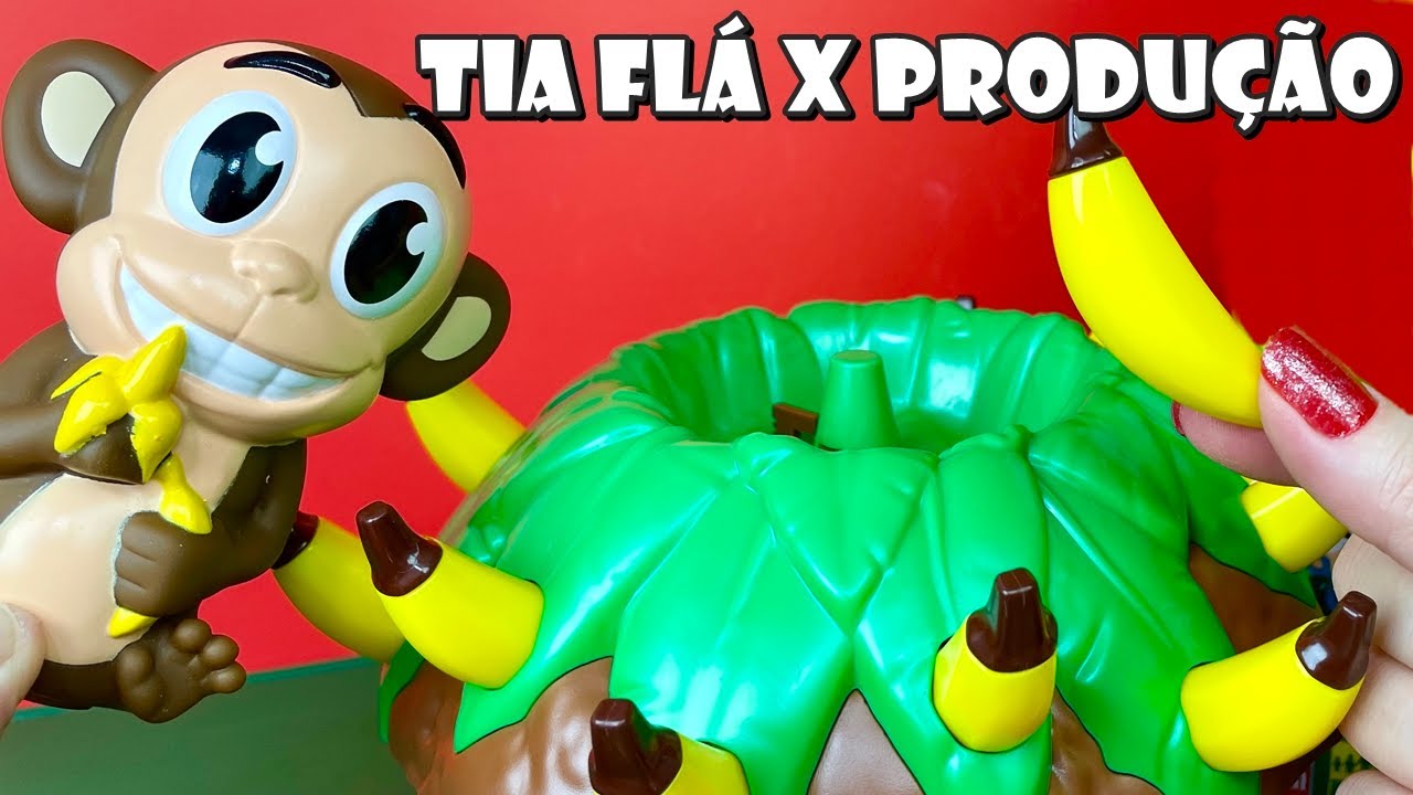 TOMEI SUSTO No Jogo Do Macaco Maluquinho! Tia Flá X Produção