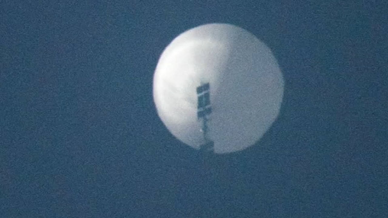 BREAKING: Pentagon tracking Chinese spy balloon moving over central US