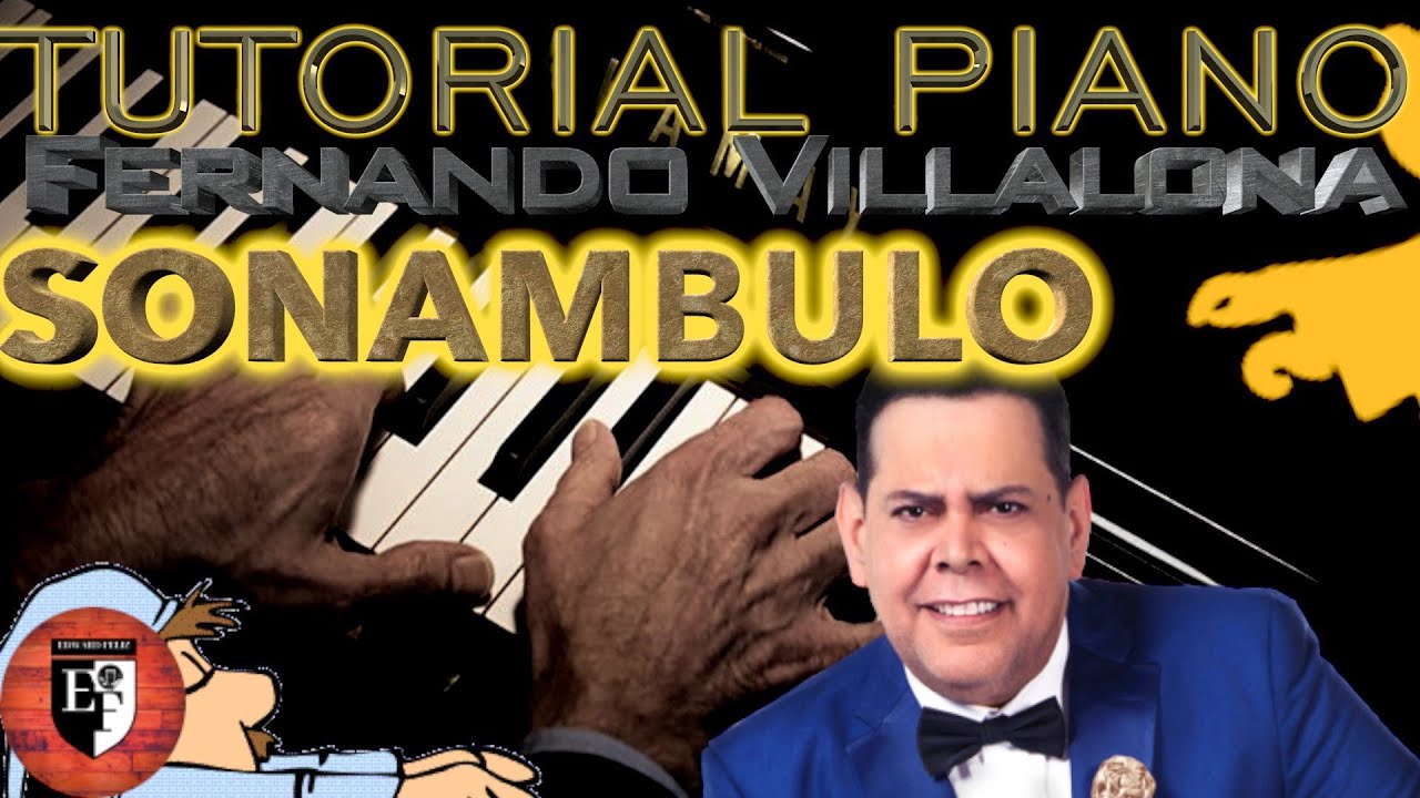 Fernando Villalona 🎹 Sonambulo COMO TOCAR❓ merengues clásicos !!( TUTORIAL💯 PIANO 2020 )