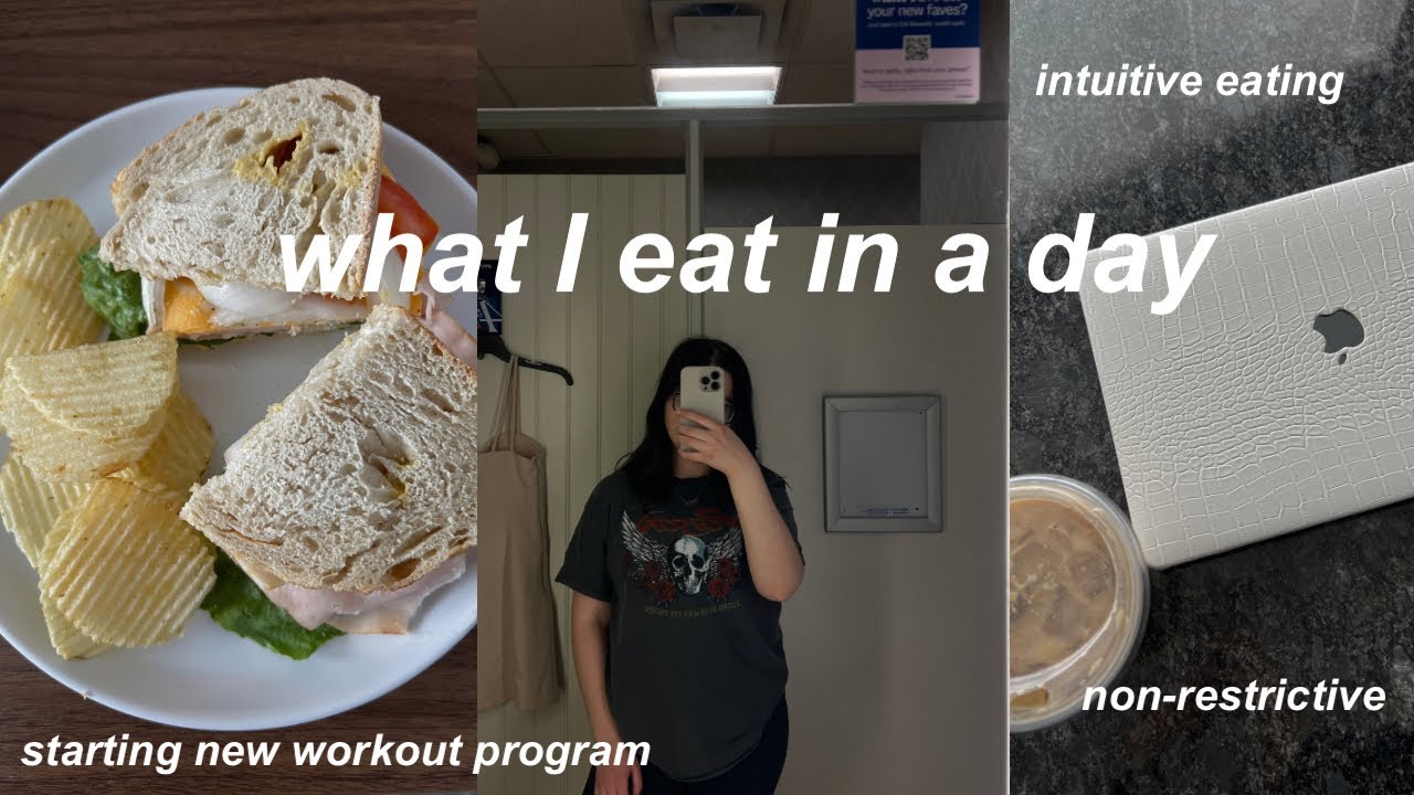 What I Eat in a Day Vlog + Starting a New Fitness Program