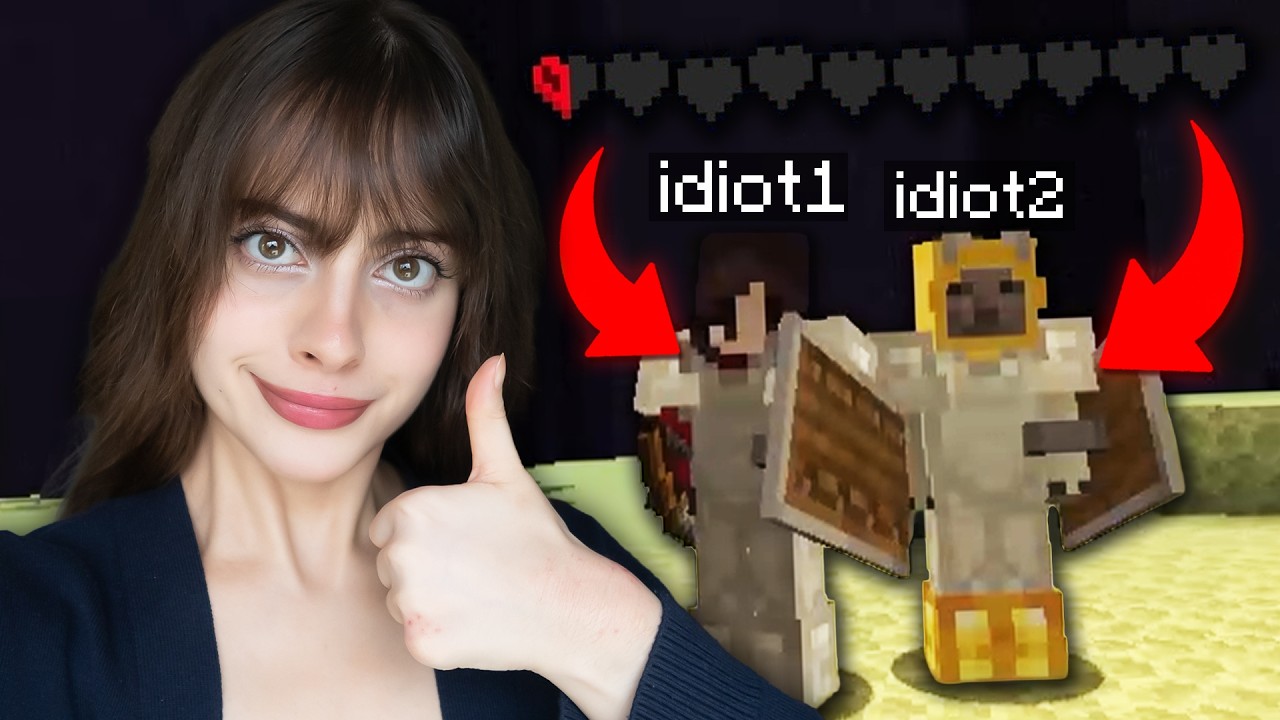 Can Two Idiots Beat Shared Health Minecraft?