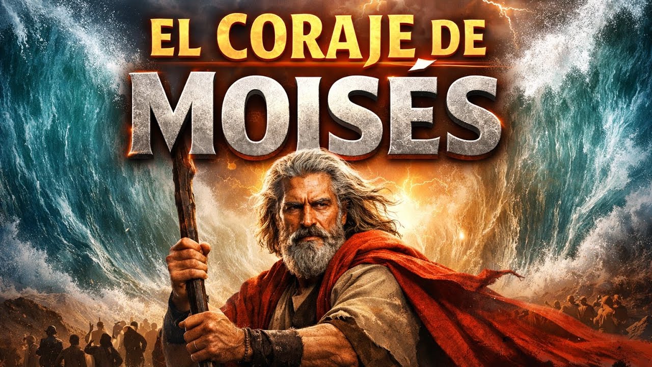 🔥 El Coraje que Abre Mares: La Fe Inquebrantable de Moisés