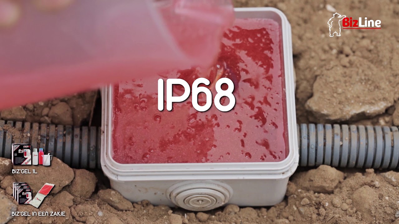 IP68 Waterdichte verbinding Bizline Gel | Rexel Nederland