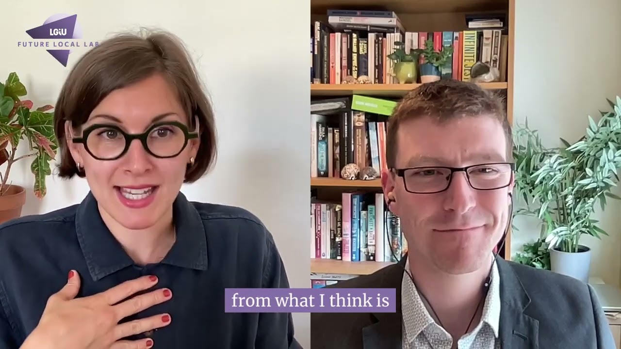 LGIU interview with Claudia Chwalisz as part of the '25 Top Local Government Thinkers' list