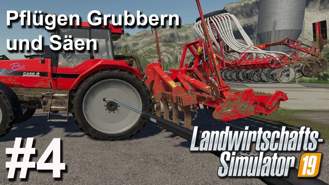 LS 19 🚜 Gleichzeitig Pflügen, Grubbern und Säen | Landwirtschafts Simulator 19 #4 | Deutsch | UwF