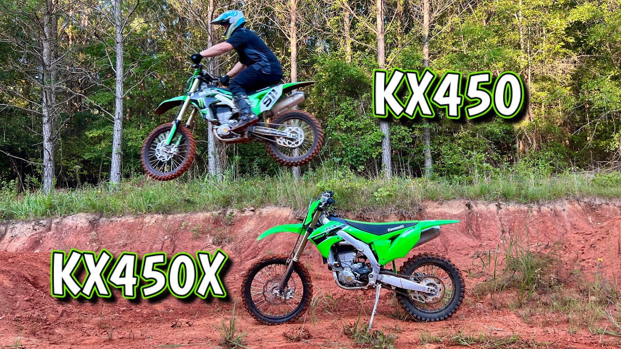 2024 Kawasaki KX450 vs KX450X Which One Should You Buy?