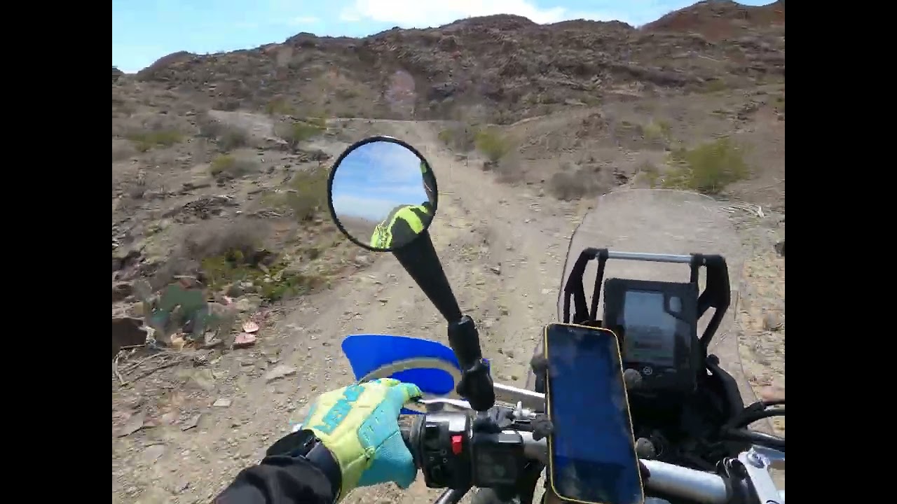 Yamaha Tenere 700 on Black Gap Road BBNP
