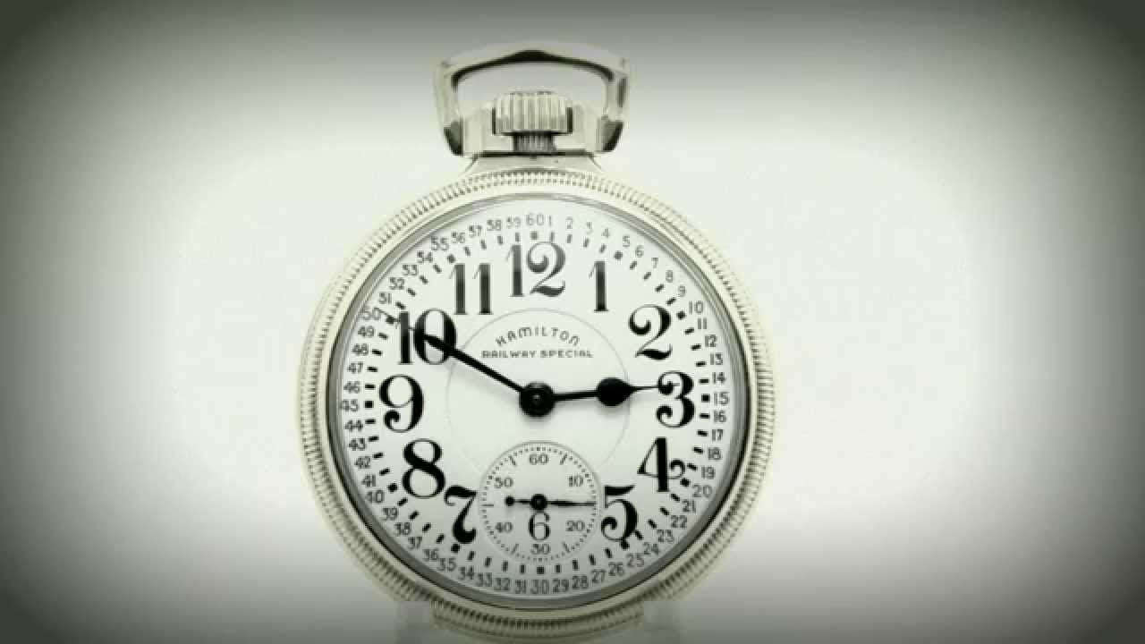 Hamilton 992B Railroad Pocket watch First Production Run! circa 1940