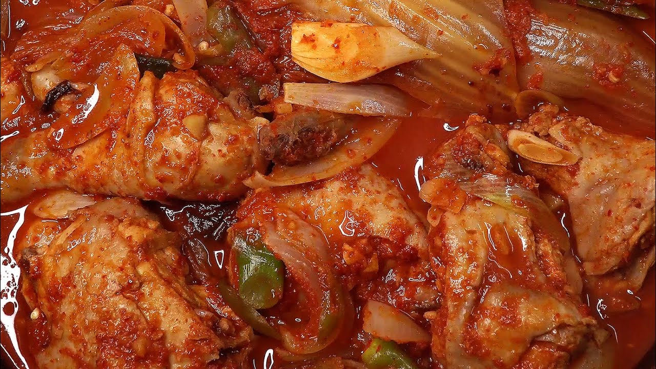 🧡 Курица на пару кимчи🧡 Невероятно вкусный рецепт.