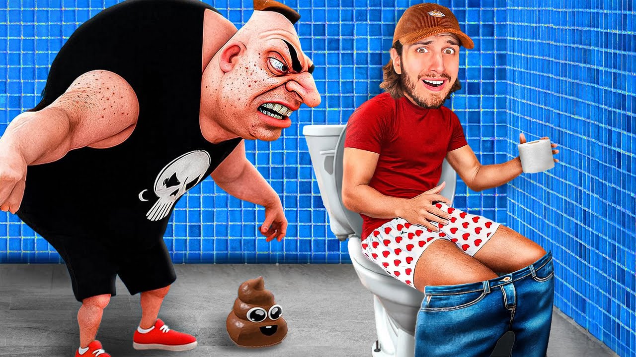 Ne te FAIS Pas CACA Dessus à l'ÉCOLE sinon... (DON'T Poop Yourself At School Roblox)