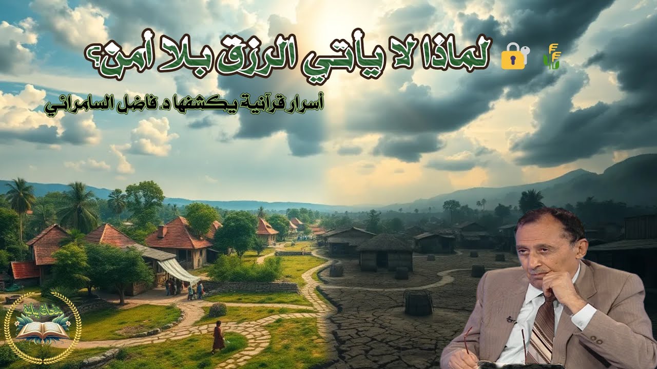 📿 هل تعلم لماذا قدّم الله الأمن على الرزق في القرآن؟ 🤔| د. فاضل السامرائي يبدع كعادته