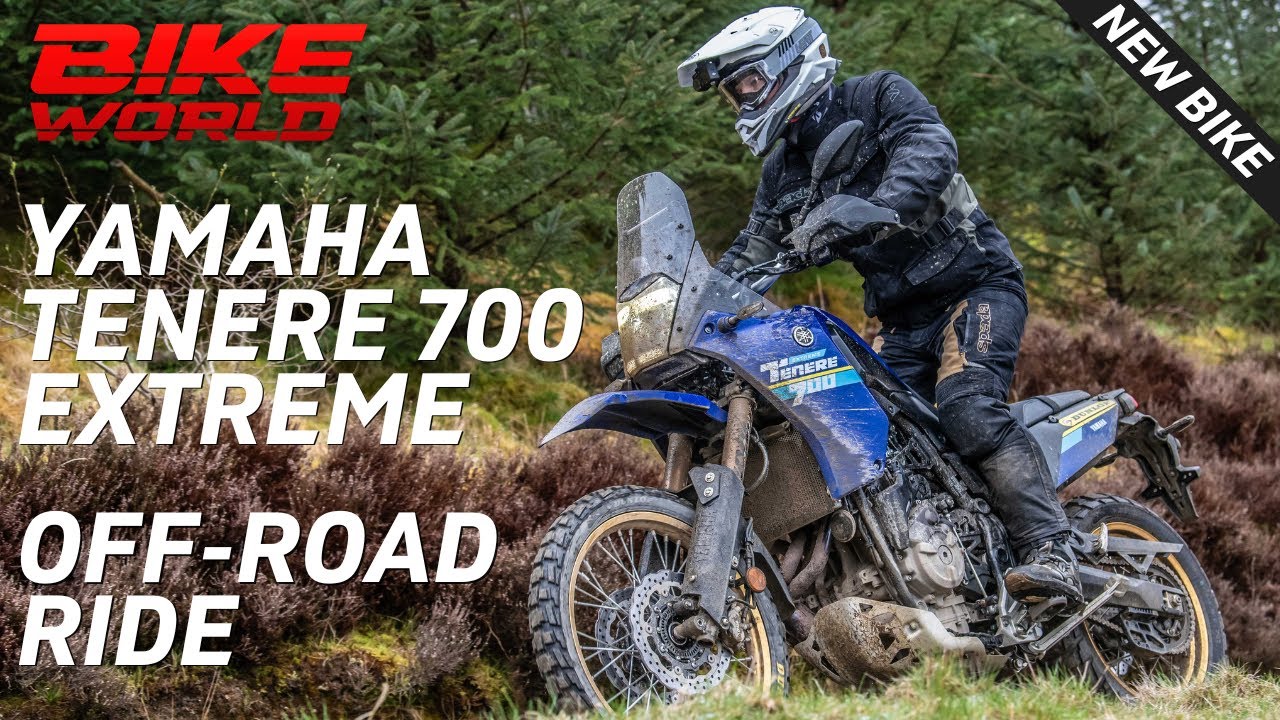Yamaha Ténéré 700 Extreme 2024 года | Первый заезд в Великобритании