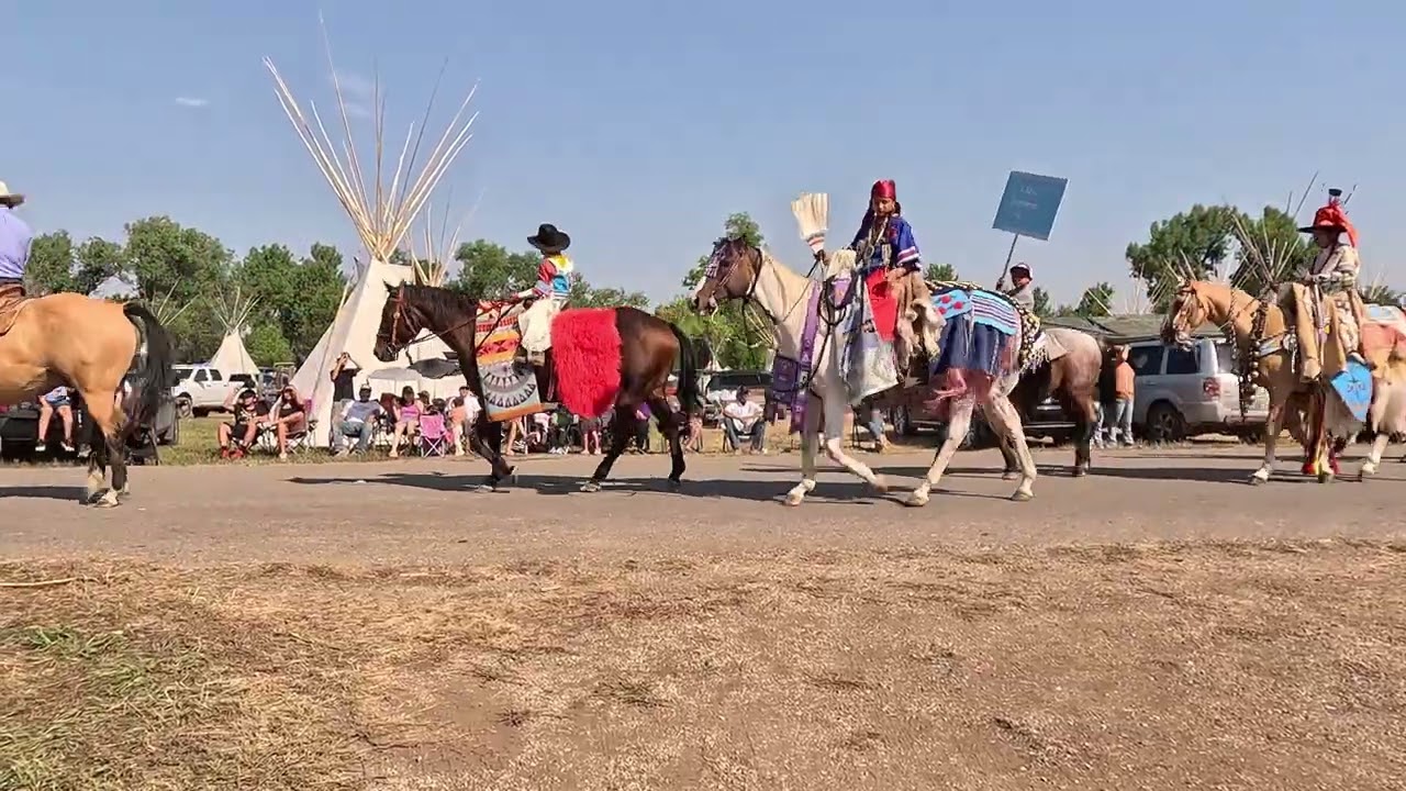 2025 Crow Fair Pow Wow - Sunday Parade