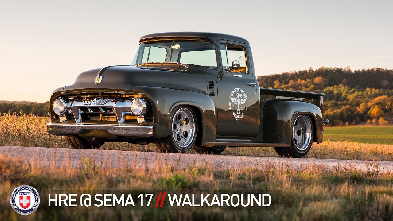 HRE @ SEMA 17 | Ringbrothers 1956 Ford F100 "Clem 101"