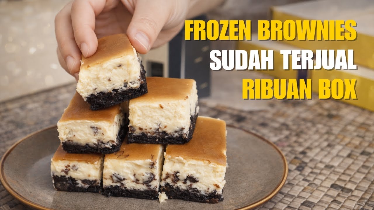 Sarjana Teknik Elektro Usaha Frozen Brownies, Sukses Jual Puluhan Ribu Box