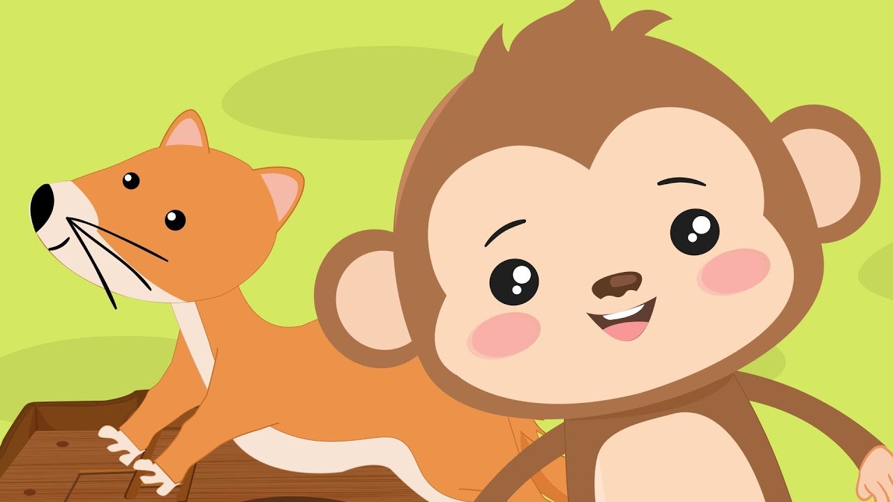 Pop Goes the Weasel Animated Song | Nursery Rhymes and Kids Songs |