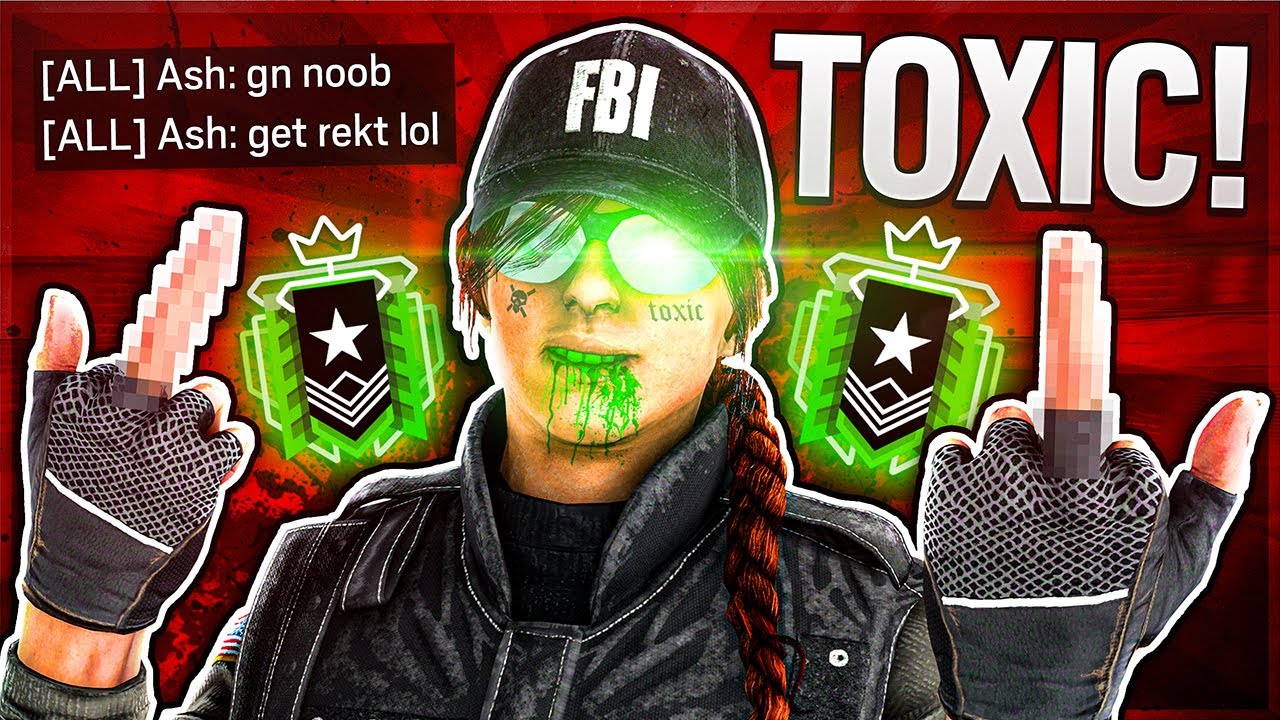 When Rainbow Six Siege Becomes TOO TOXIC... ☠️☠️☠️