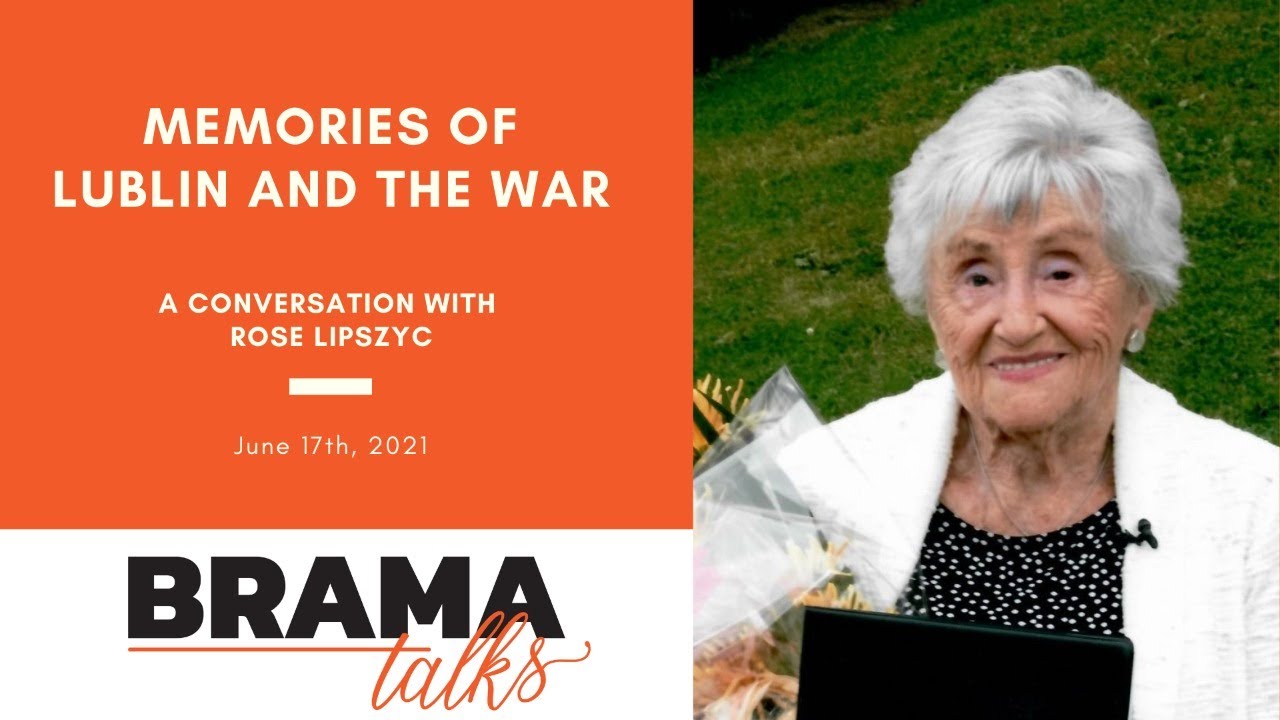 Memories of Lublin and The War: A Conversation with Rose Lipszyc
