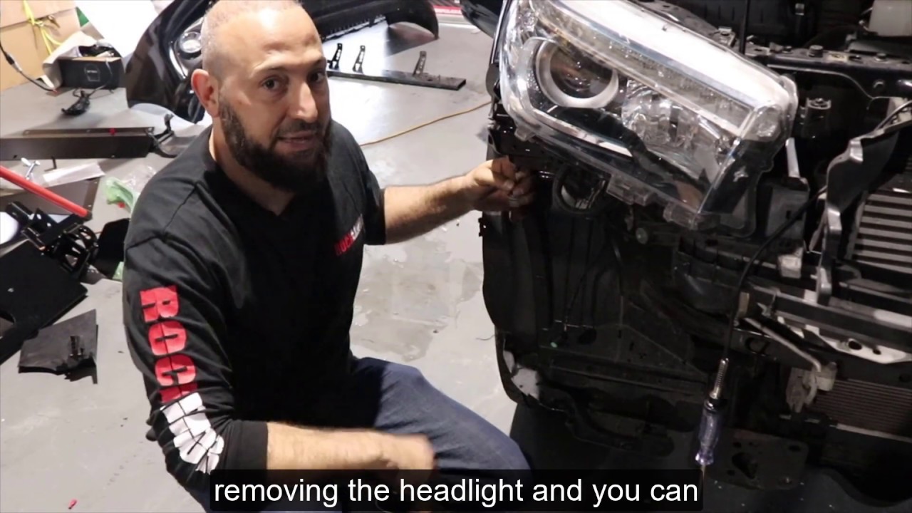 Инструкция по установке защитного бампера Rockarmor Elite Hilux 15+ Revo Steel