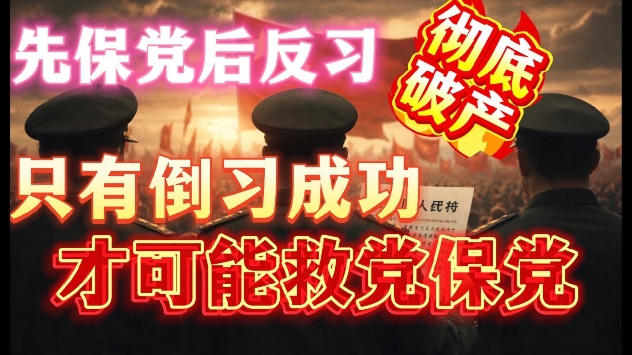 直播！保党前提下反习，彻底破产！只有倒习成功，才有救党保党的机会！胡锦涛、汪洋、胡春华当断则断，只有痛下决心，才能救党救国！