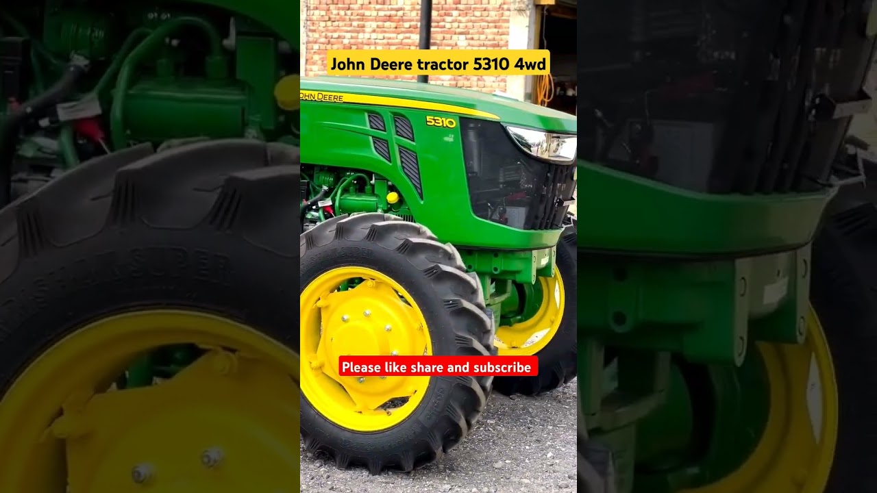 John Deere 5310 4wd #tractor #farming #agriculture