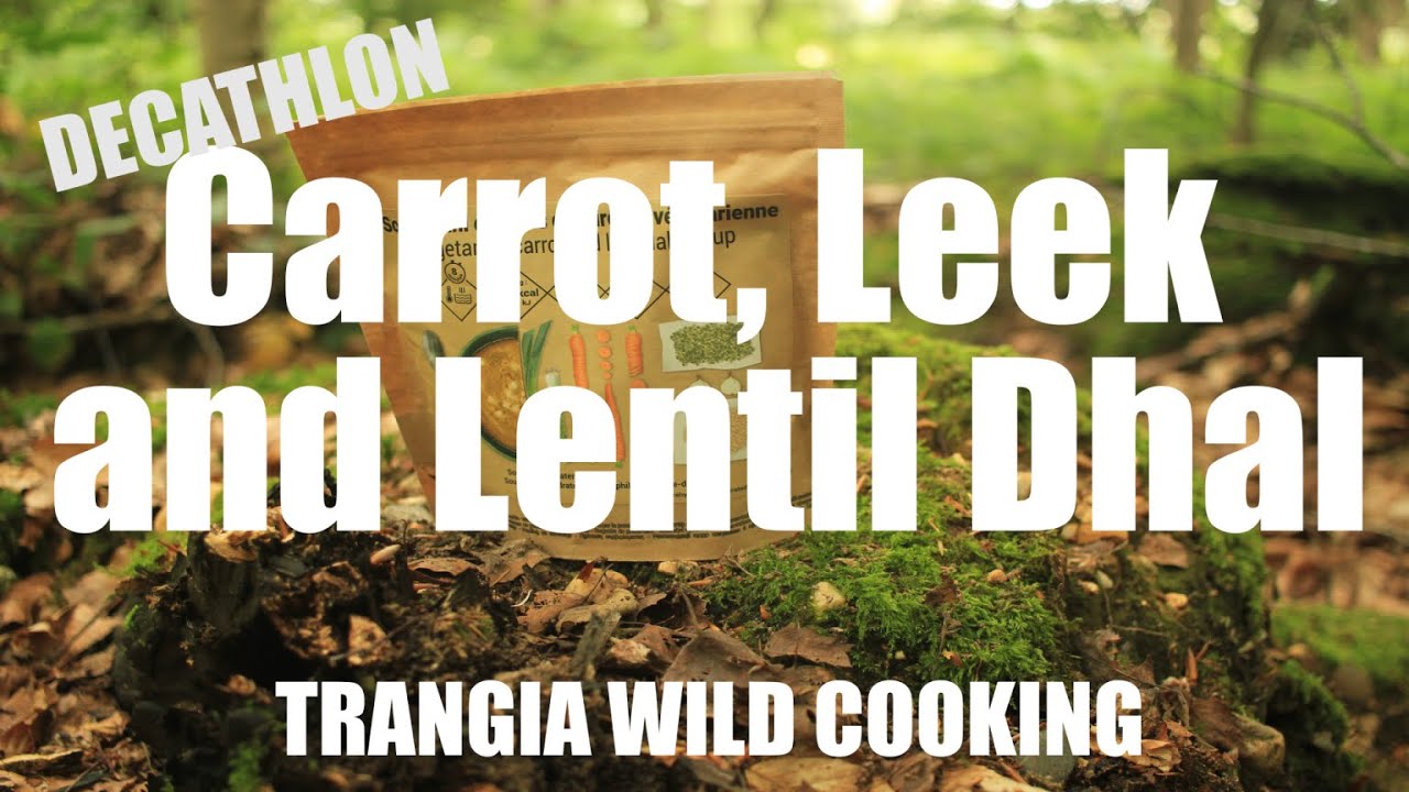 Decathlon Forclaz Carrot, Leek and Lentil Dhal - Trangia Wild Cooking