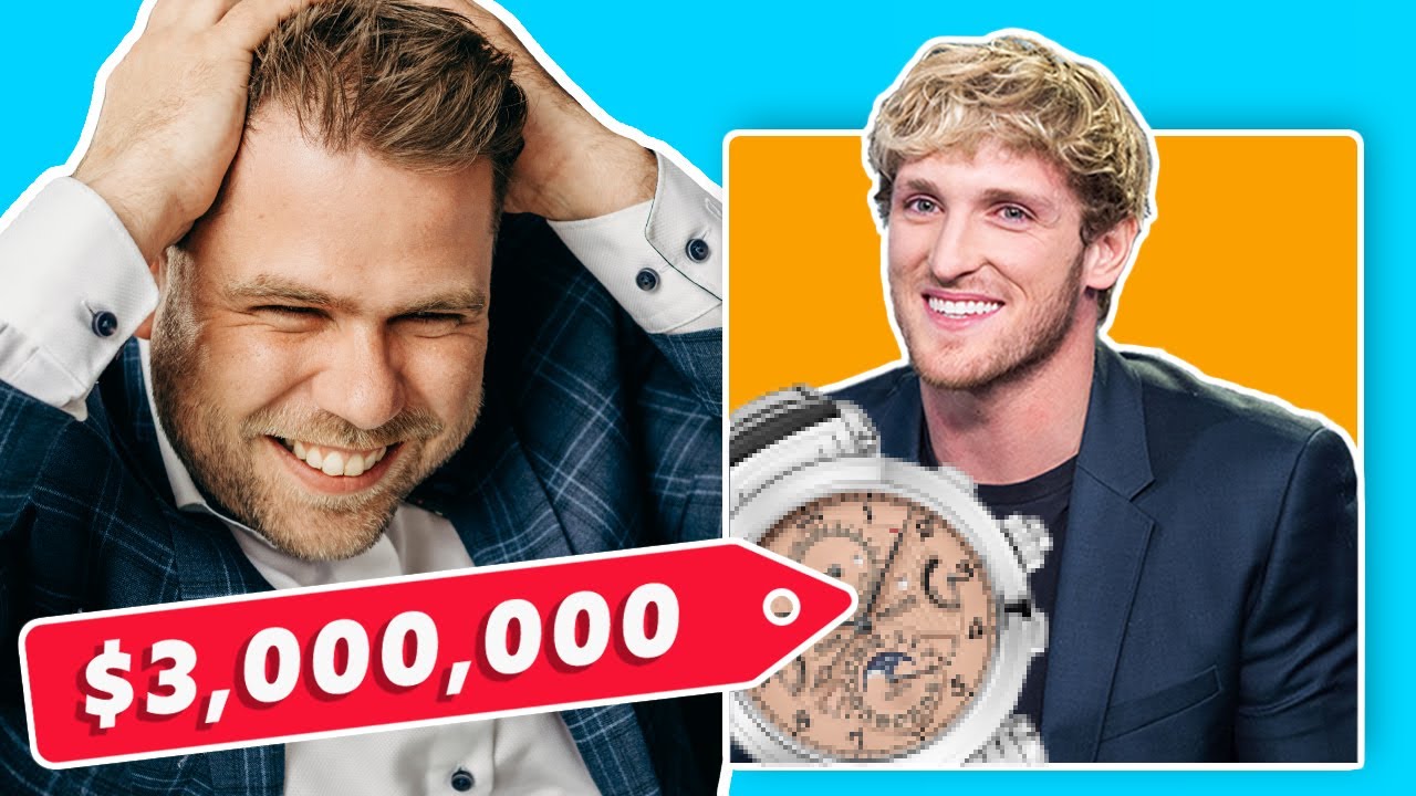Watch Expert Reacts To Logan Paul's $3,000,000 Watch