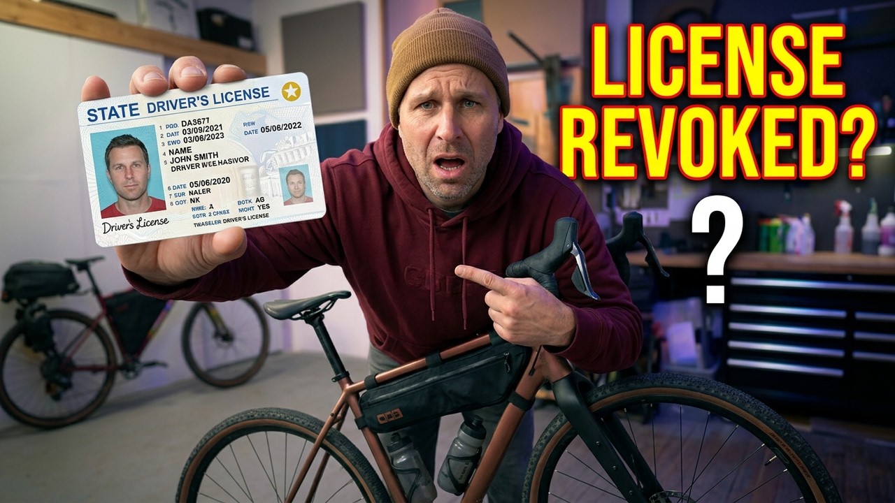 You Can't Have a Driver's License and Ride a Bike