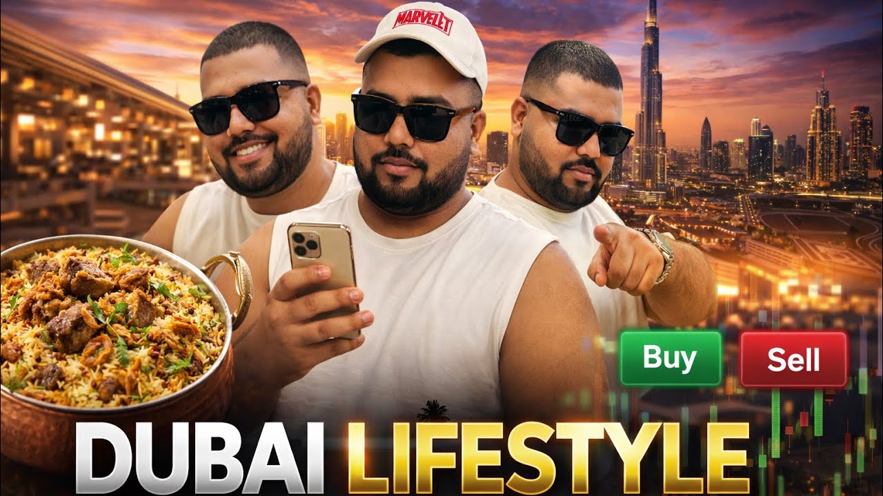 How I Live in Dubai & Copy Trade | Biryani, Charts & Luxury Lifestyle 🇦🇪 #trading #viral #foodie 
