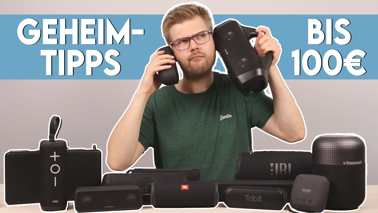 Die BESTEN Bluetooth Lautsprecher unter 100€!