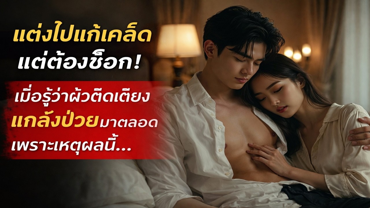 ถูกส่งมาแต่งงานกับชายป่วยติดเตียง แต่ทำไมซิกแพคเขาถึงคมกริบทุกคืน ความลับที่ซ่อนมาสามปีเต็ม