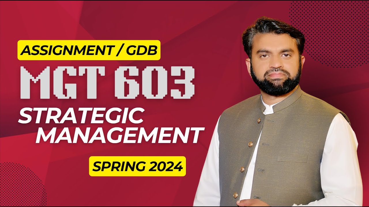 MGT603 GDB Solution Spring 2024