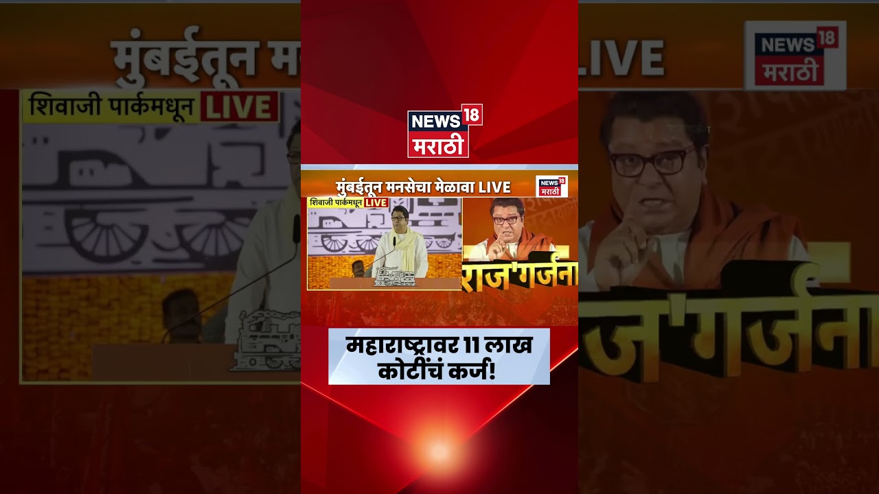 Raj Thackeray News | MNS Melawa Dadar Live | राज ठाकरेंनी व्यक्त केली चिंता!