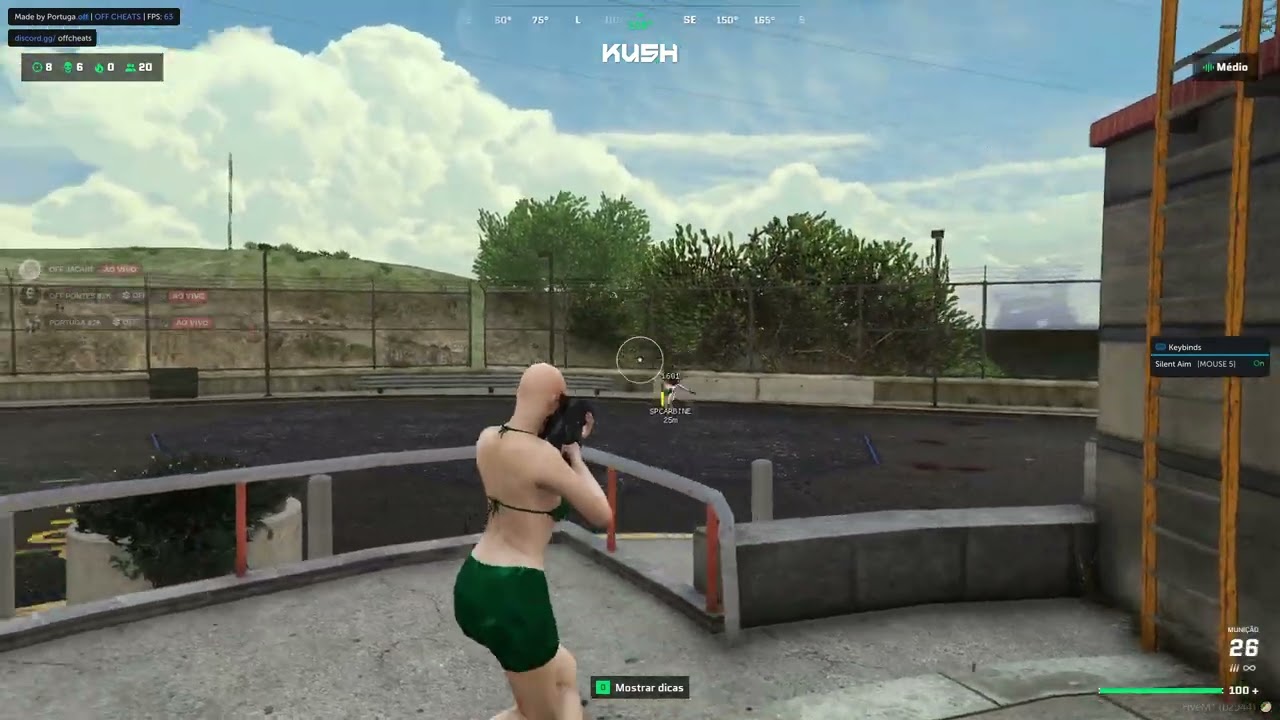 CHEAT FIVEM FREE UNDETECTED! O MELHOR QUE TATENDO!