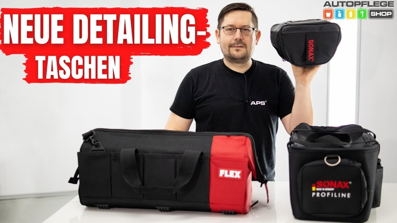 Detailing Taschen von SONAX & FLEX