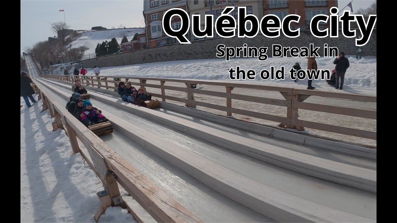 [4K60FPS] Québec city | Spring Break in Québec city | DJI Action 5 pro