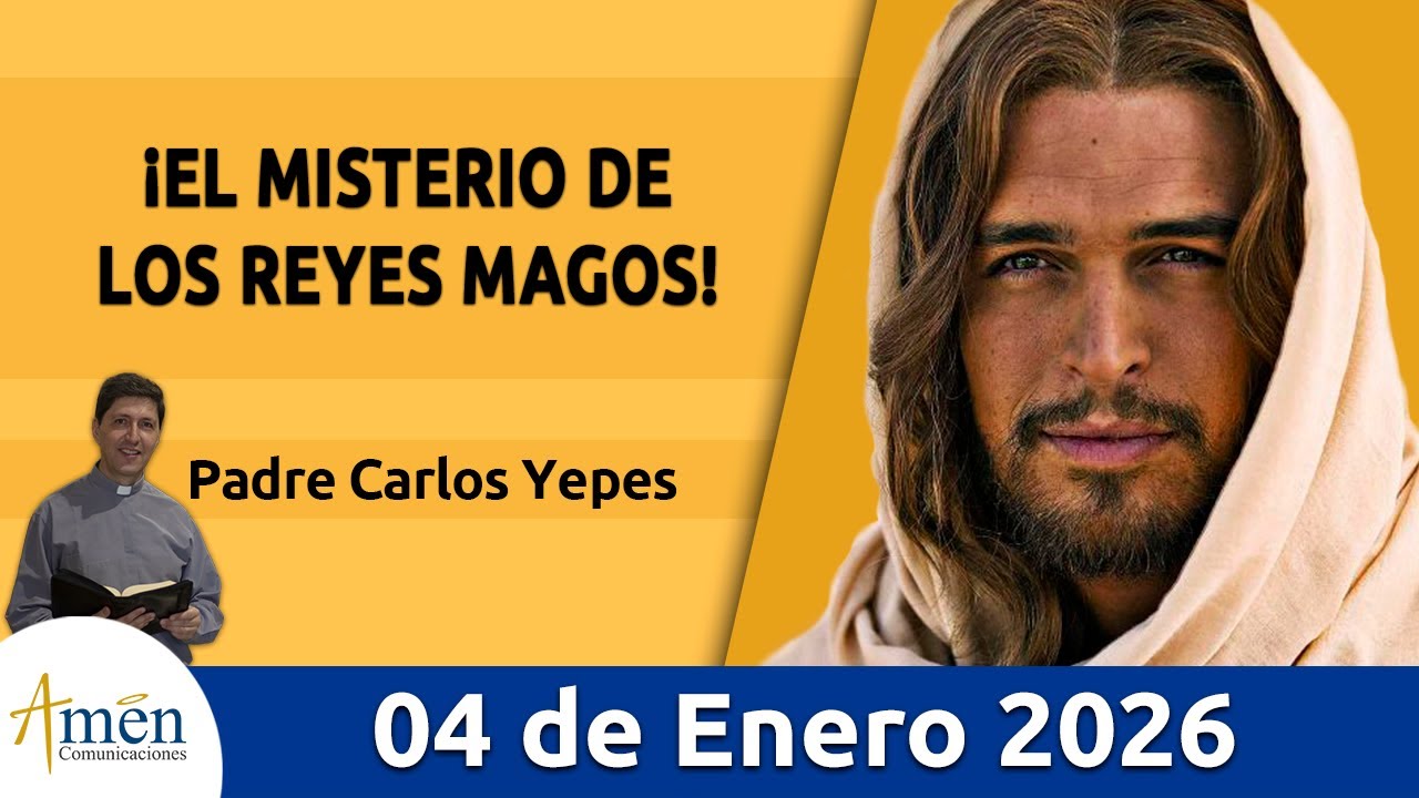 Evangelio De Hoy, Domingo 04 Enero 2026 #PadreCarlosYepes l Mateo 2, 1-12 | Epifan&iacute;a del Se&ntilde;or