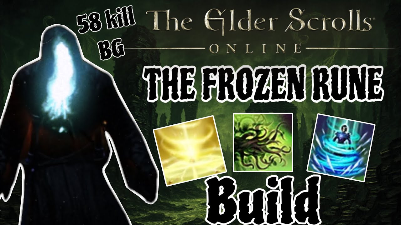 ESO Подклассы PvP билд для Арканиста 58 убийств BattleGround | The Frozen Rune | Solstice