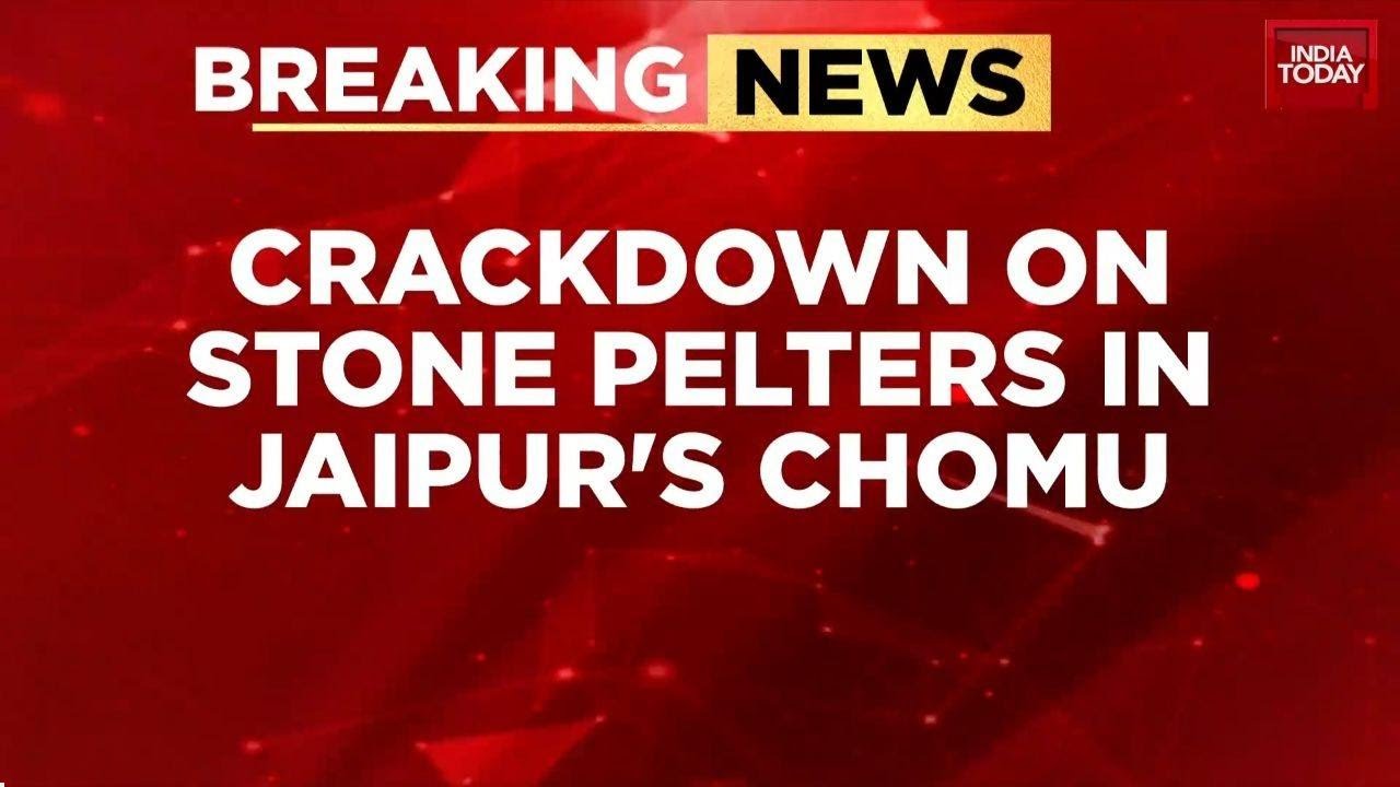 Jaipur Stone Pelting: 110 Detained, 6 Cops Injured In Clash Over Mosque Railing Removal