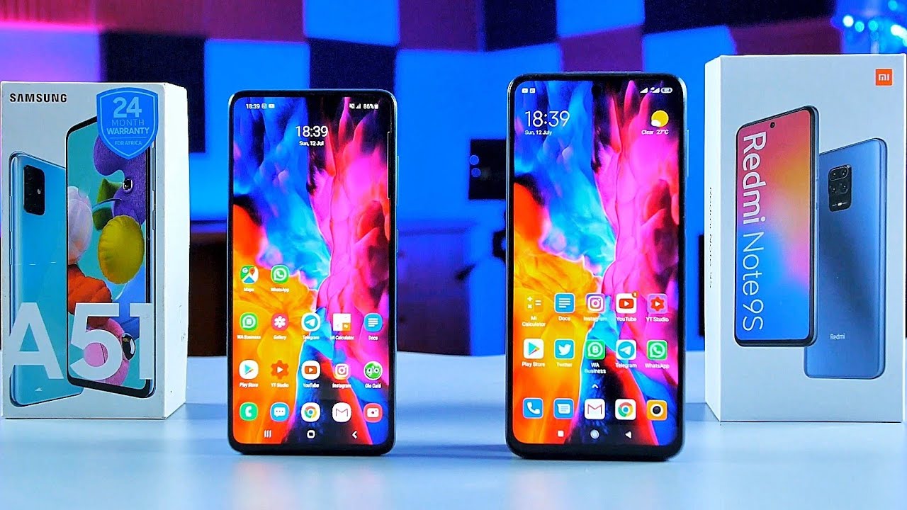 Redmi Note 9s vs Samsung A51 | Build Quality, Performance, Camera and Battery comparison
