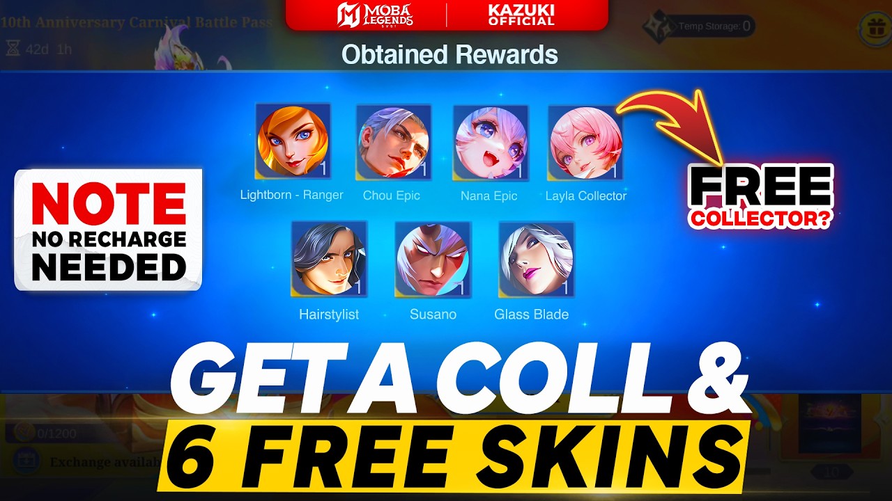 HOW TO CLAIM YOUR 6 FREE EPIC & SPECIAL SKINS | NO RECHARGE NEEDED!!!
