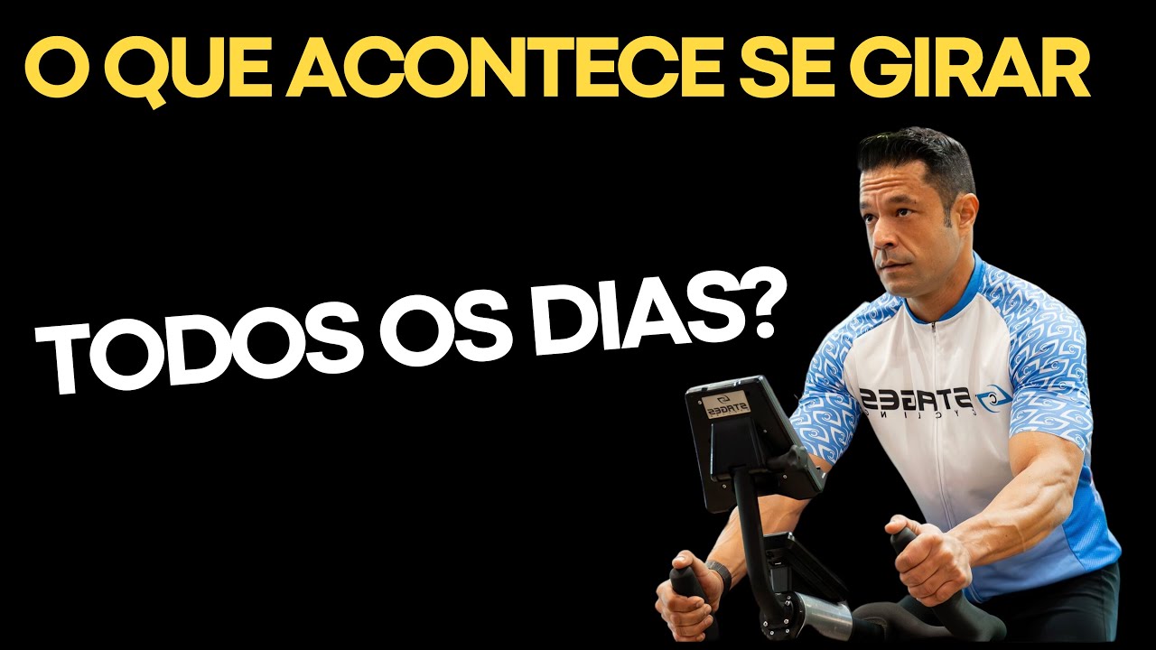 O que acontece se pedalar Bike Indoor “Spinning” todos os dias?